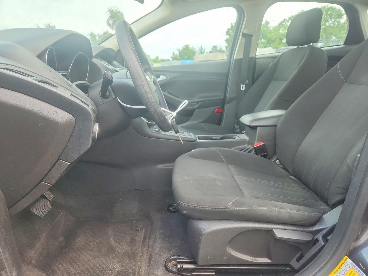 2015 Ford Focus Se Black vin: 1FADP3F20FL318334