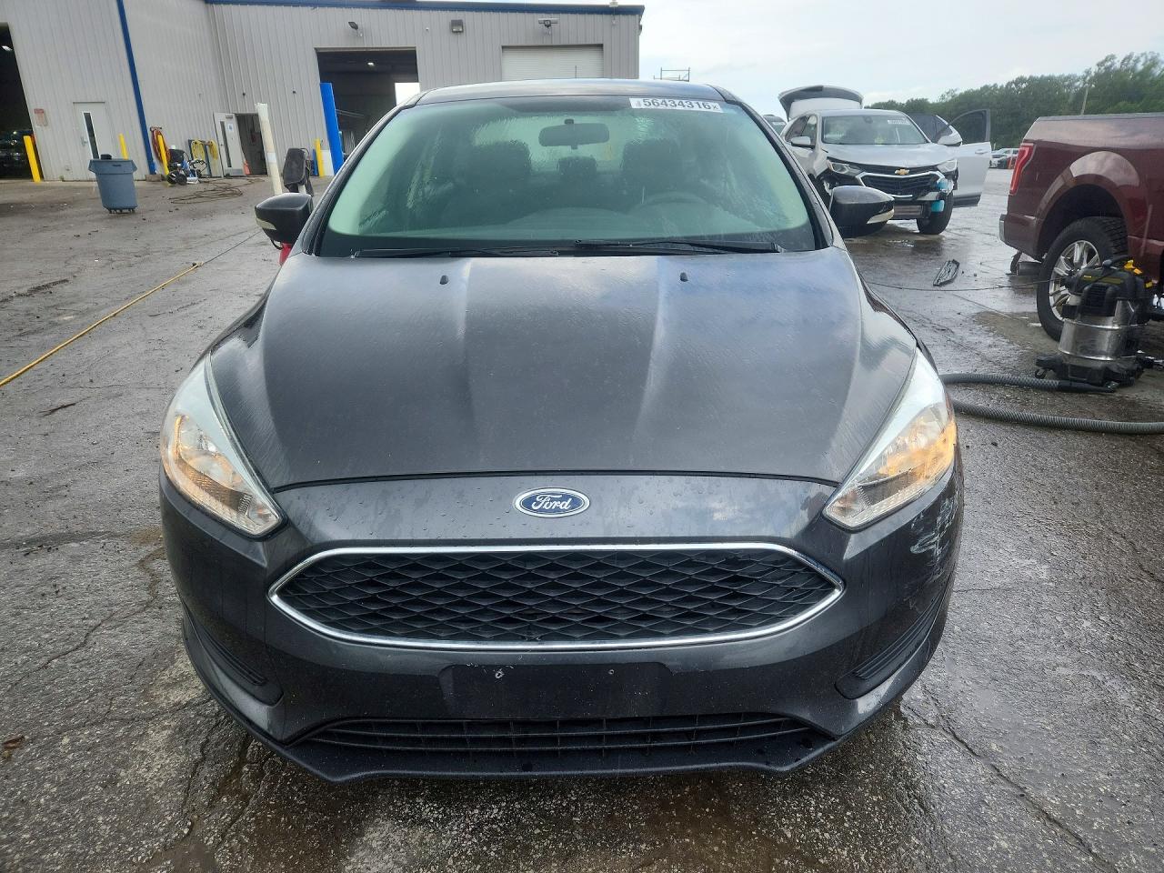 2015 Ford Focus Se Black vin: 1FADP3F20FL318334