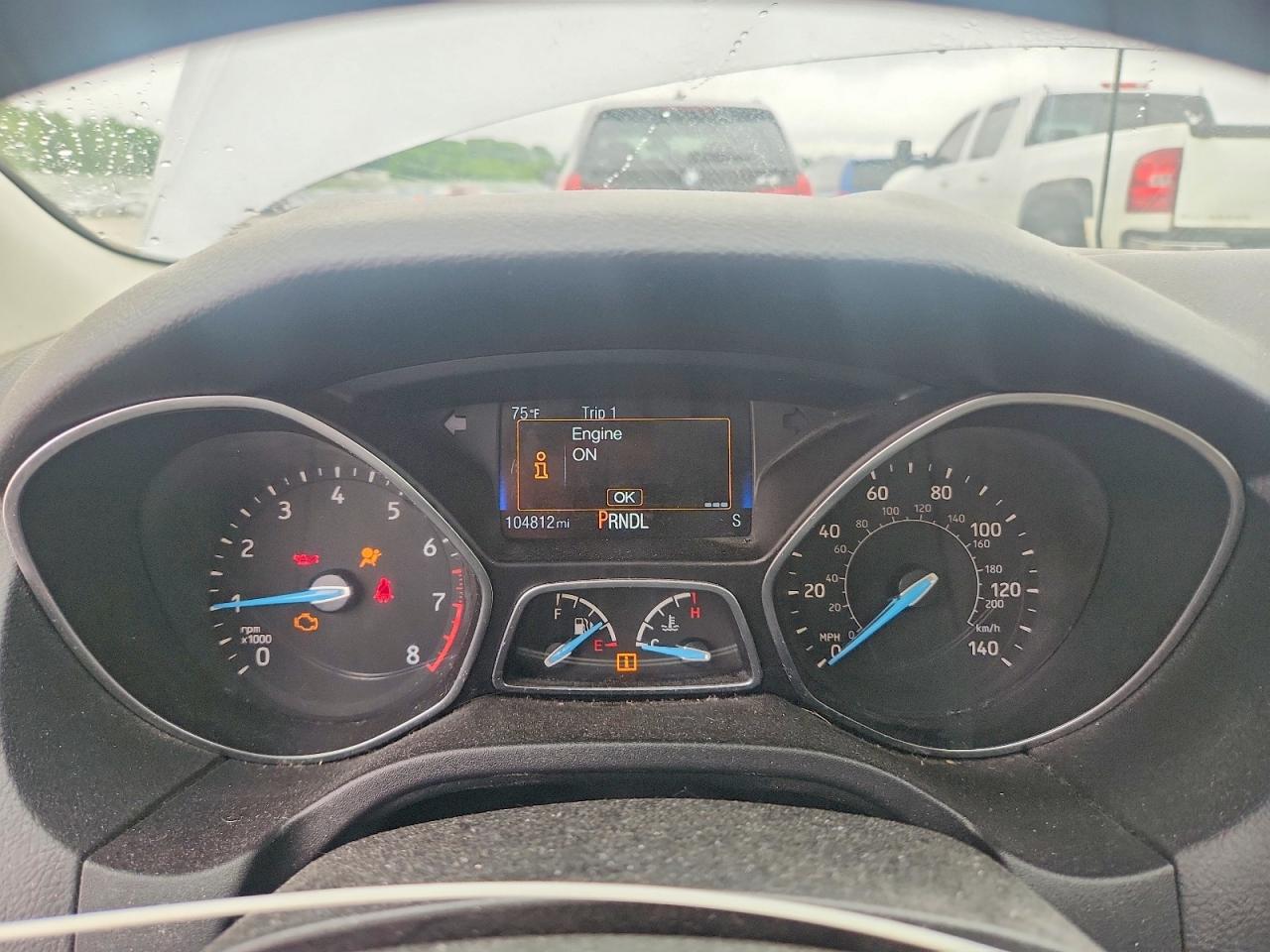 2015 Ford Focus Se White vin: 1FADP3F20FL336784