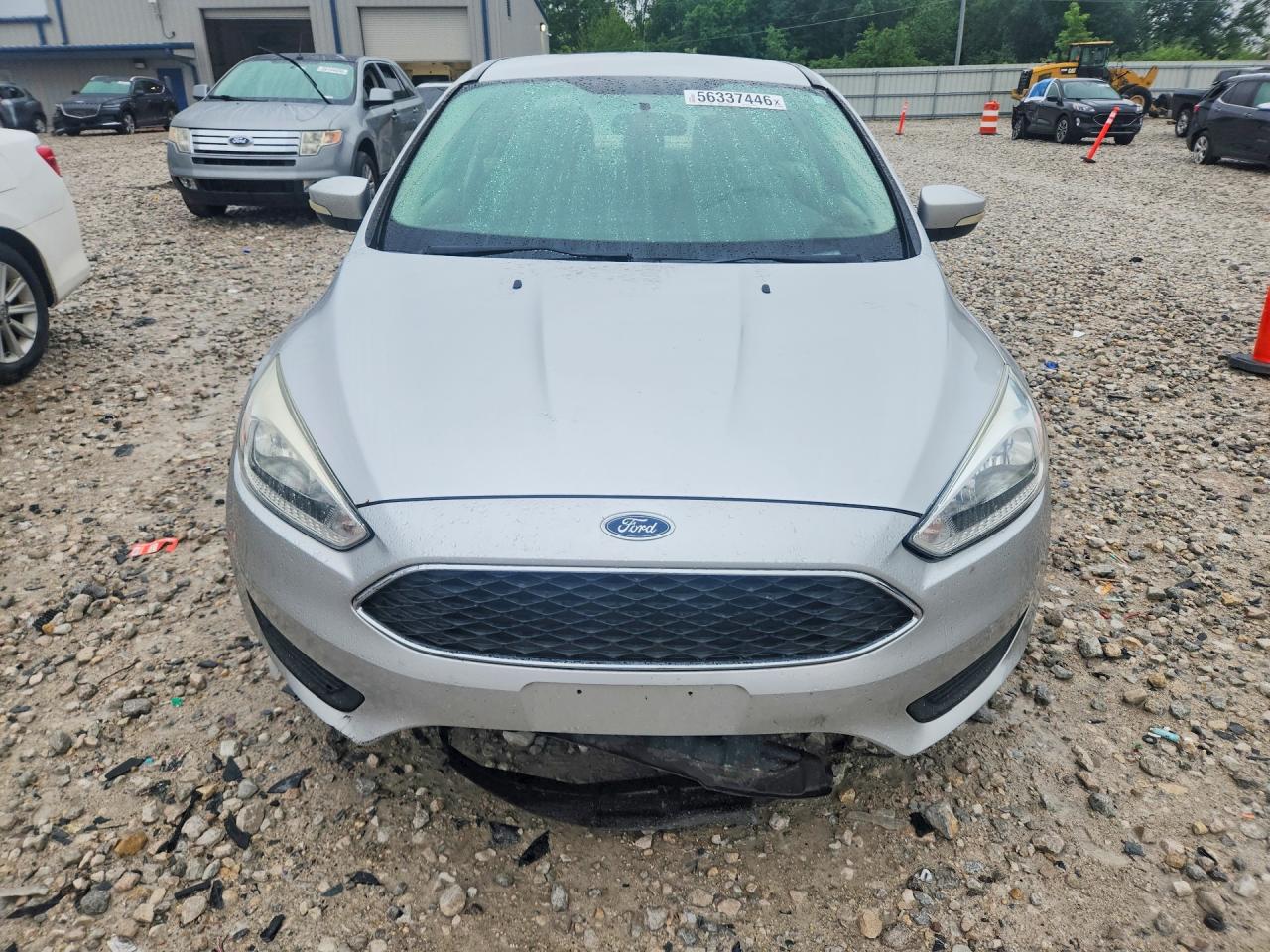 2015 Ford Focus Se White vin: 1FADP3F20FL336784