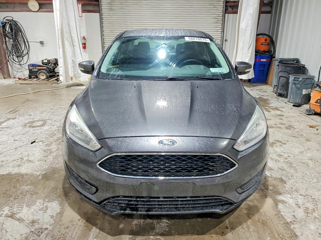 2015 Ford Focus Se Gray vin: 1FADP3F20FL362222