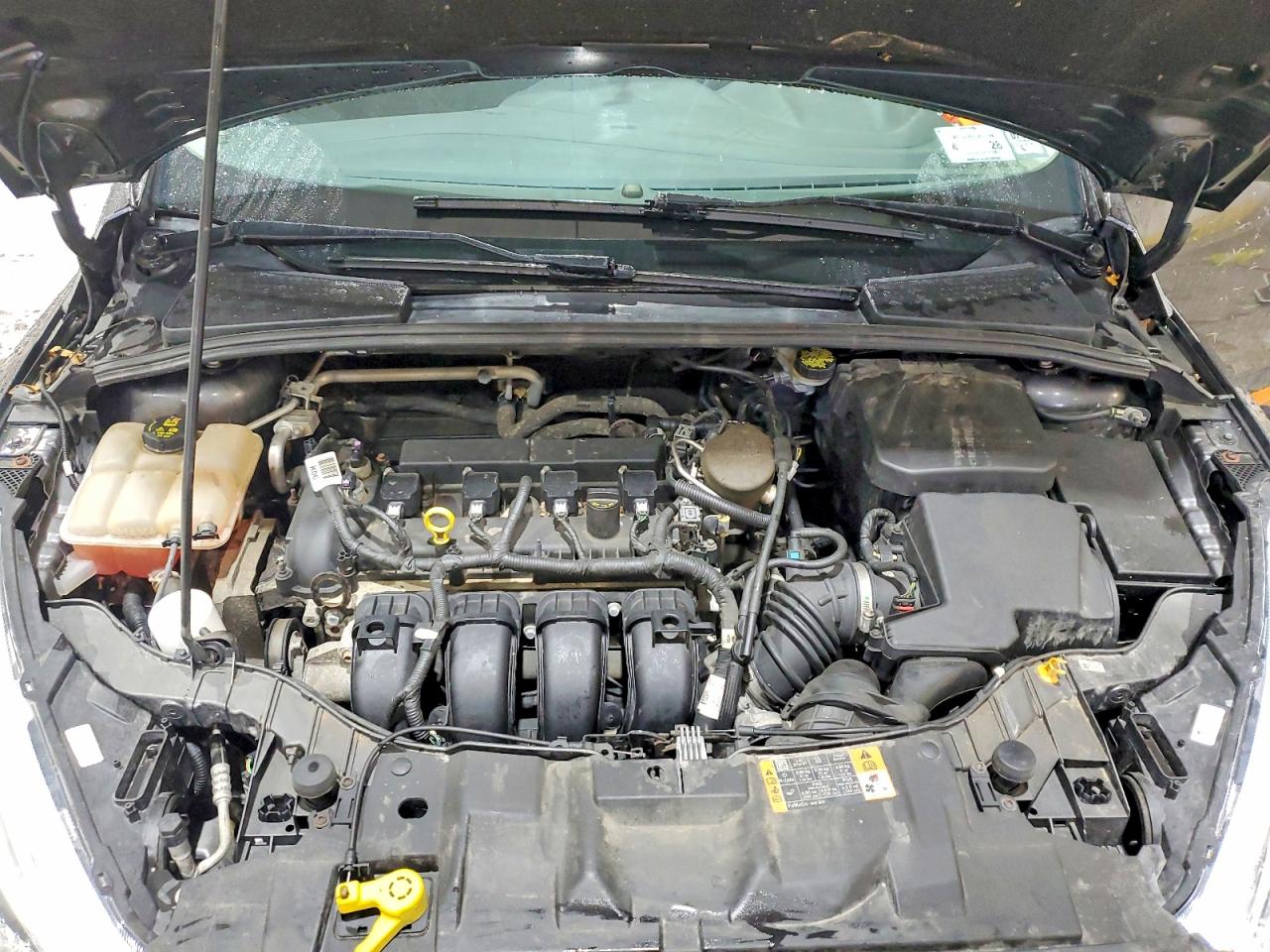 2015 Ford Focus Se Gray vin: 1FADP3F20FL362222