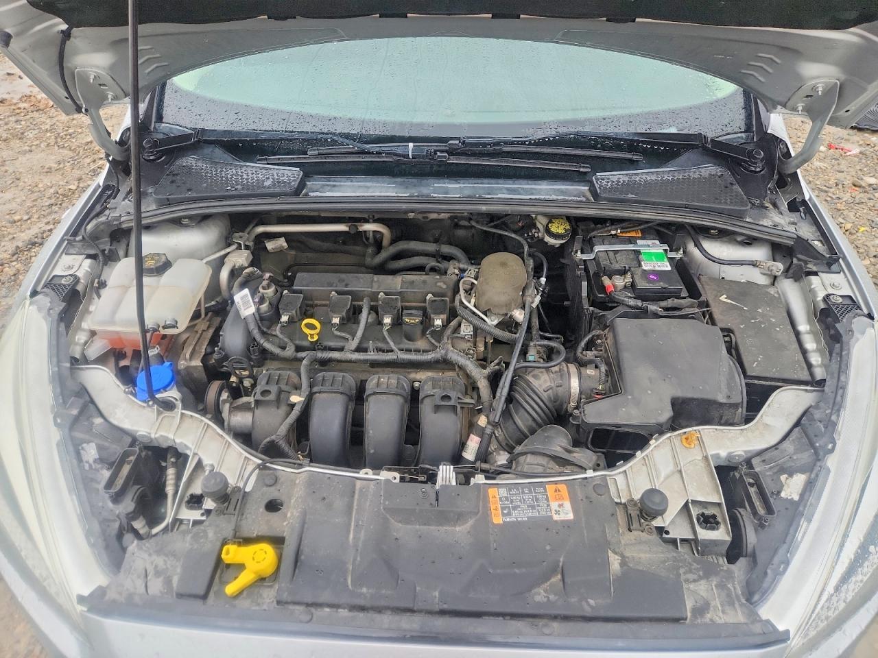 2015 Ford Focus Se Silver vin: 1FADP3F20FL370241