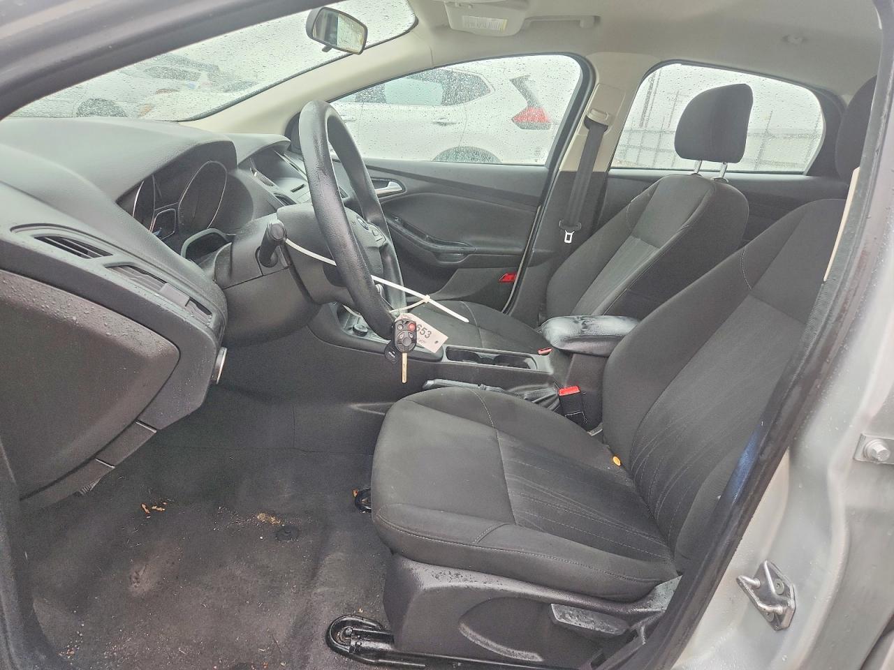 2015 Ford Focus Se Silver vin: 1FADP3F20FL370241