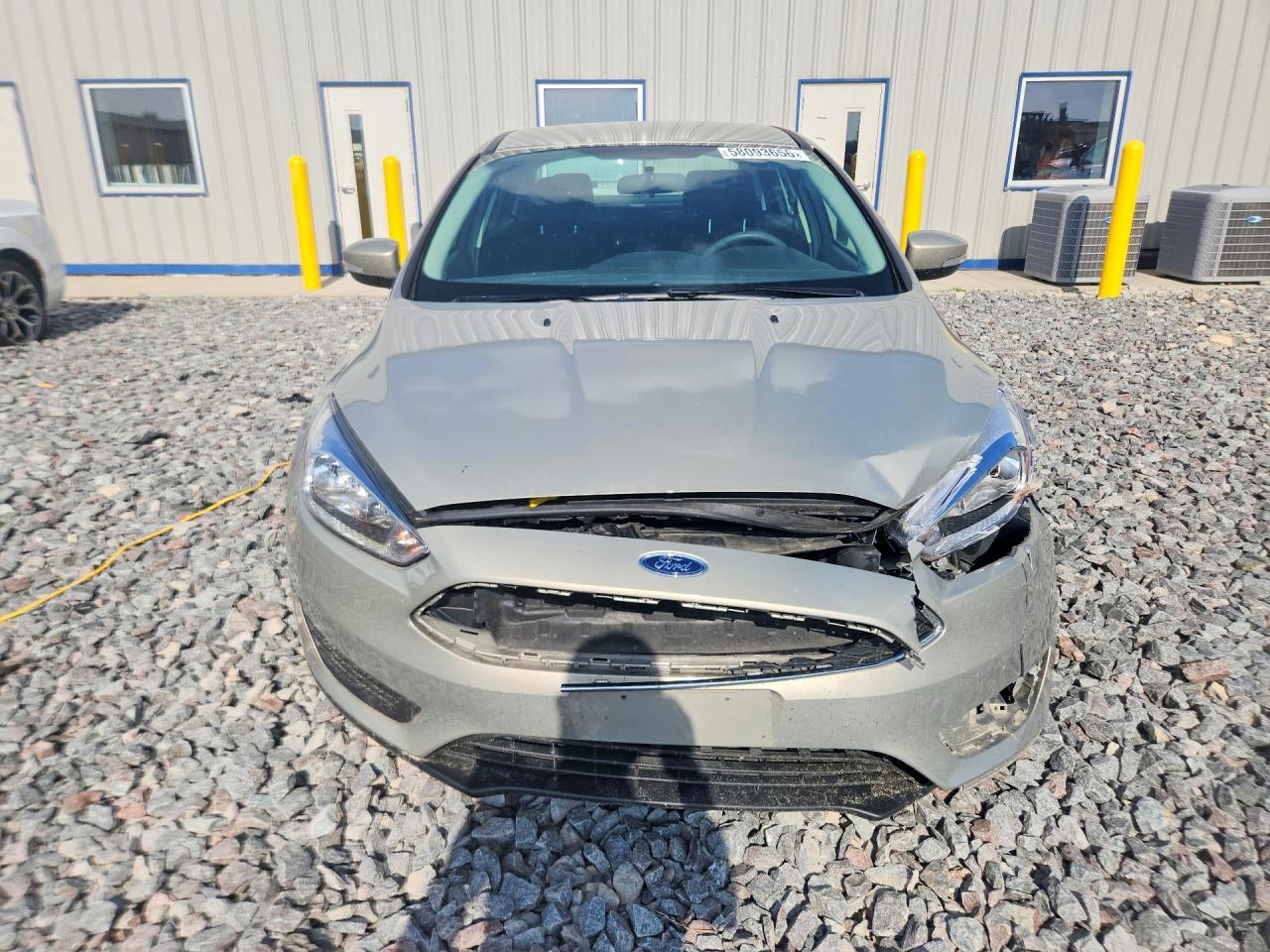 2015 Ford Focus Se Gray vin: 1FADP3F20FL373253