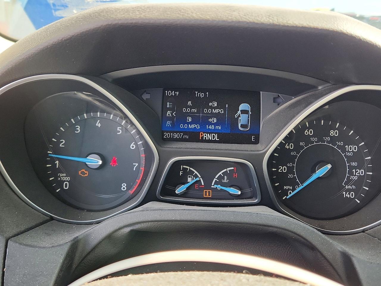 2016 Ford Focus Se Blue vin: 1FADP3F20GL281478