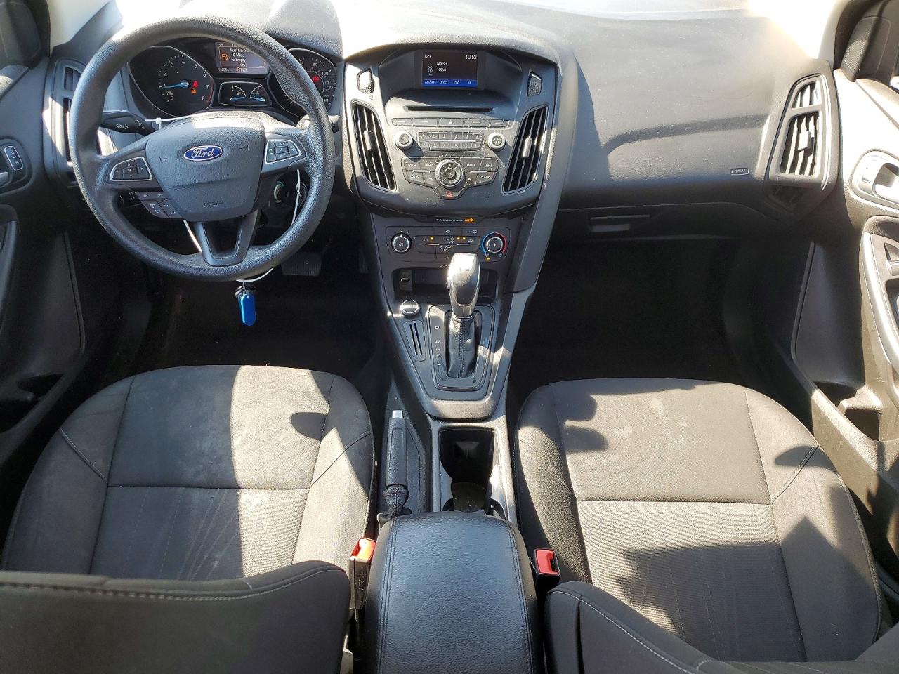 2016 Ford Focus Se Black vin: 1FADP3F20GL312244