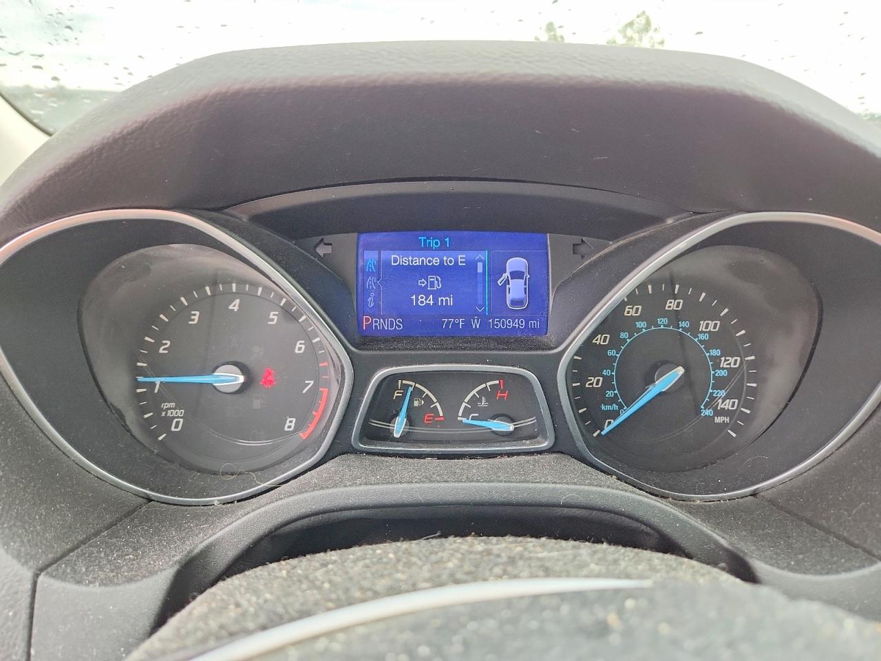 2013 Ford Focus Se Blue vin: 1FADP3F21DL107334
