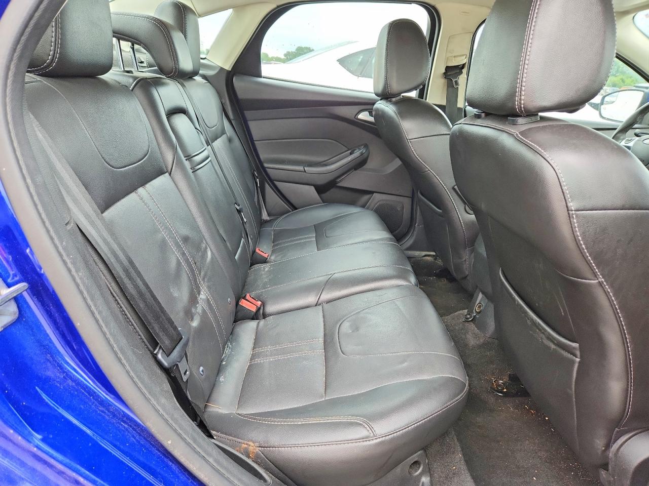 2013 Ford Focus Se Blue vin: 1FADP3F21DL107334