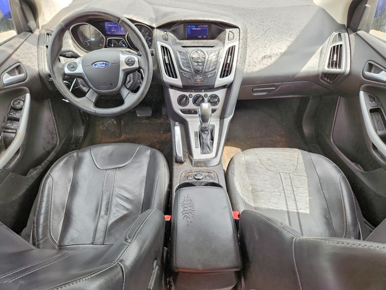 2013 Ford Focus Se Blue vin: 1FADP3F21DL107334