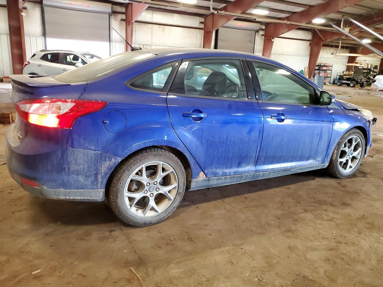 2013 Ford Focus Se Синий vin: 1FADP3F21DL115062