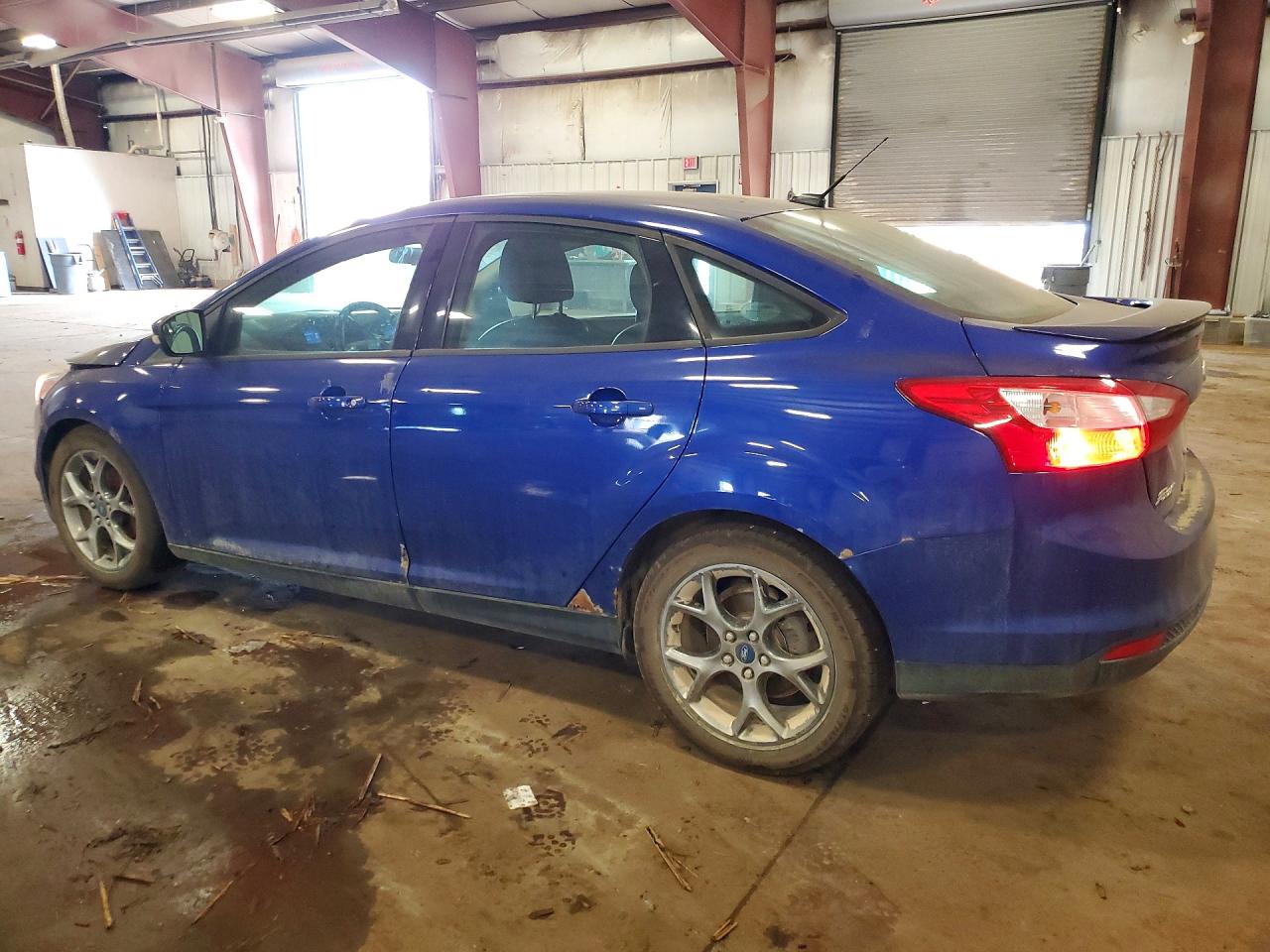 2013 Ford Focus Se Синий vin: 1FADP3F21DL115062
