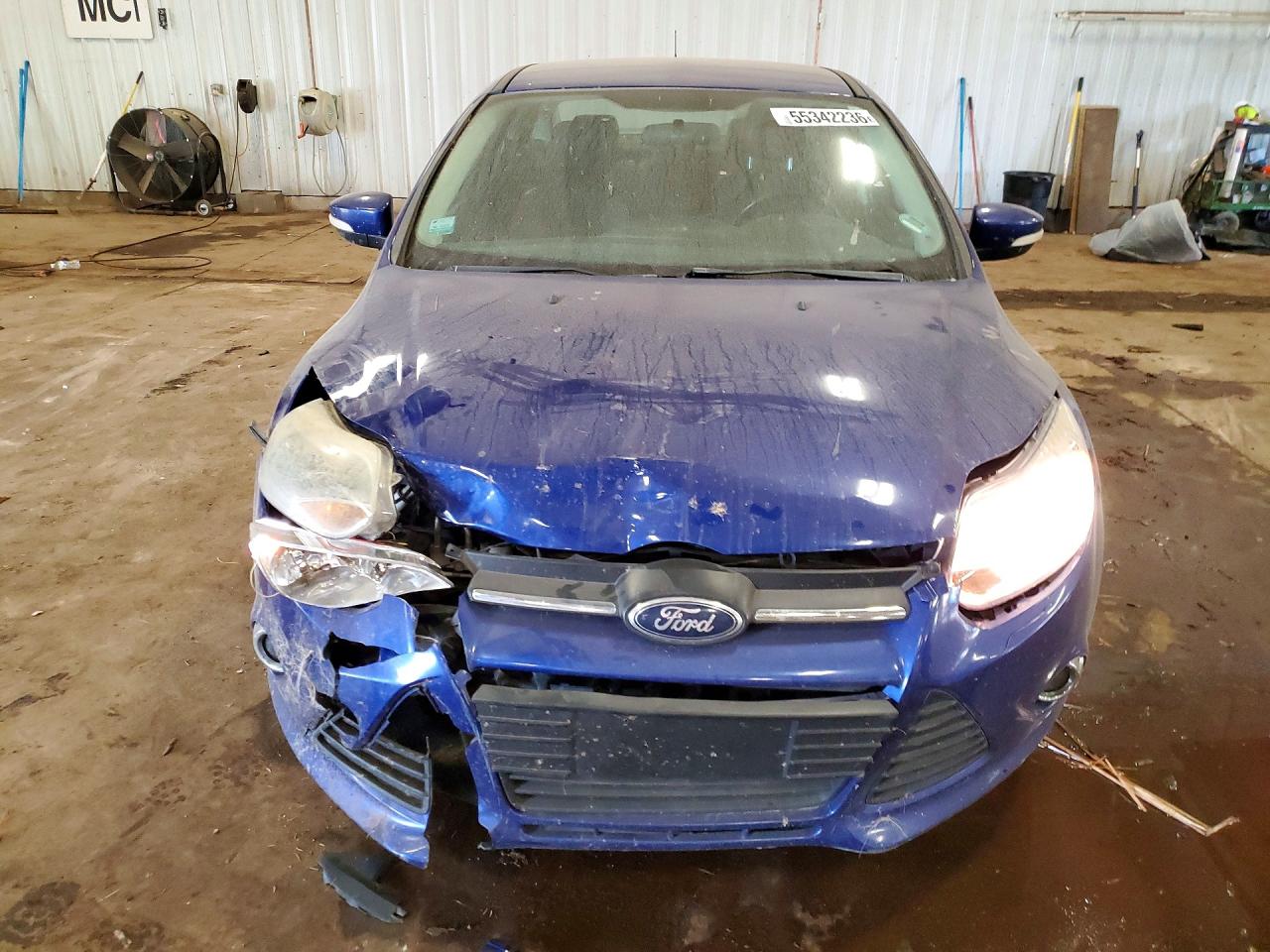 2013 Ford Focus Se Синий vin: 1FADP3F21DL115062