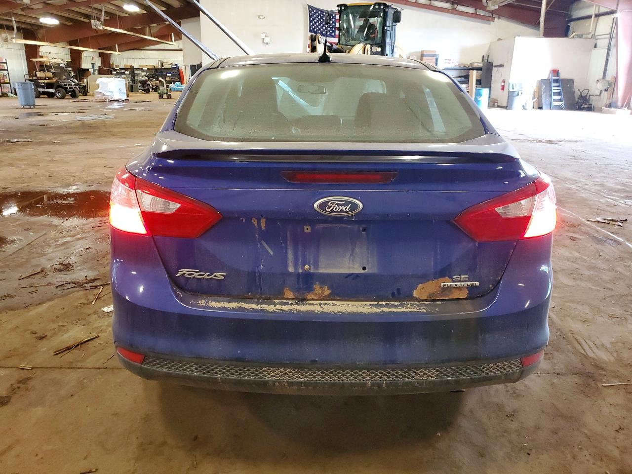 2013 Ford Focus Se Синий vin: 1FADP3F21DL115062