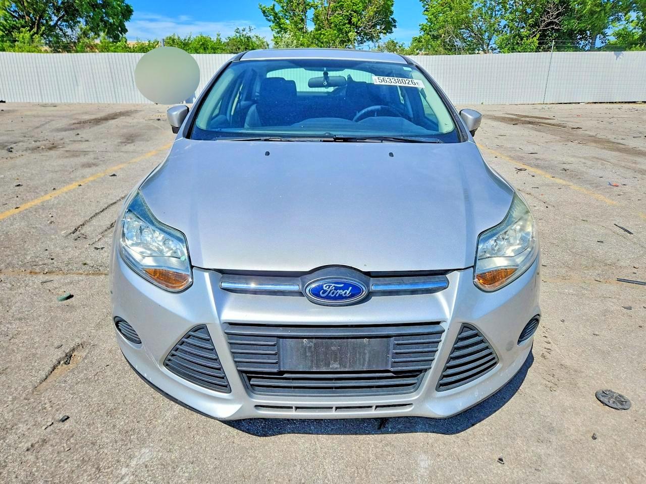 2013 Ford Focus Se Серебряный vin: 1FADP3F21DL144674