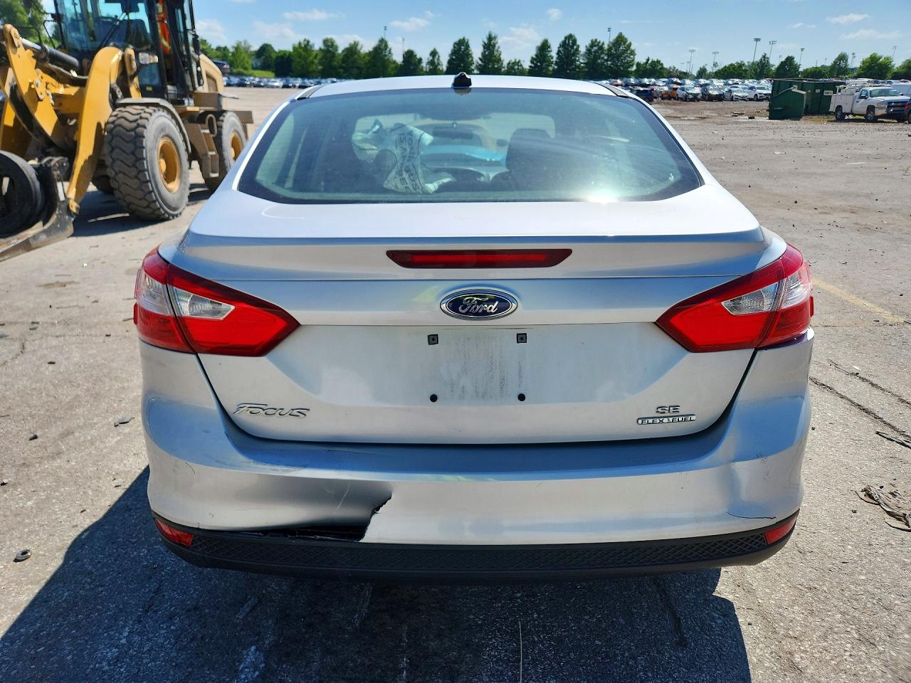 2013 Ford Focus Se Серебряный vin: 1FADP3F21DL144674
