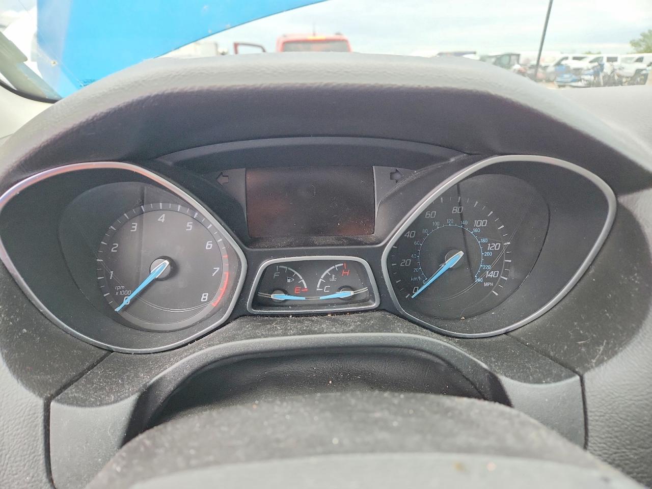 2013 Ford Focus Se Blue vin: 1FADP3F21DL164679