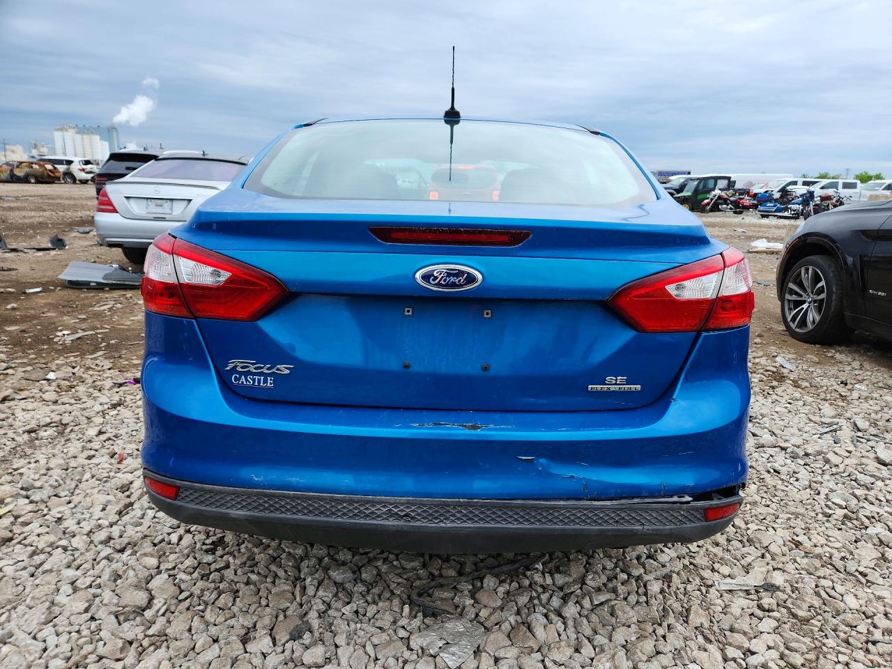 2013 Ford Focus Se Blue vin: 1FADP3F21DL164679