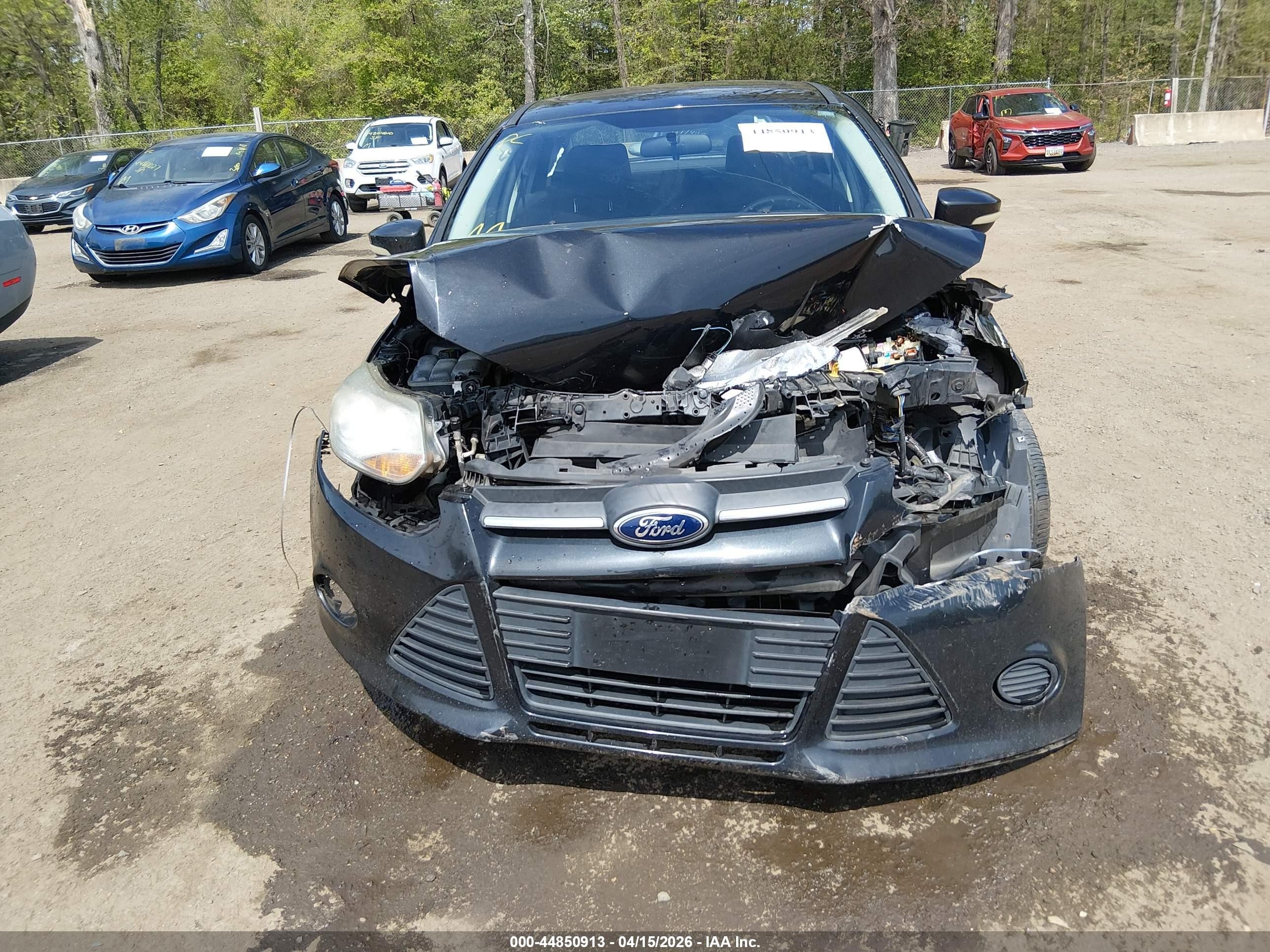 2013 Ford Focus Se Black vin: 1FADP3F21DL174337