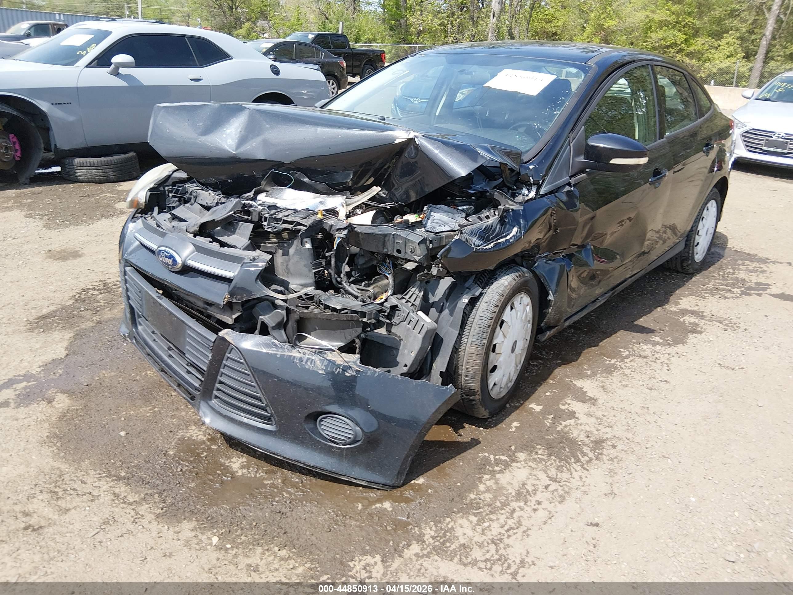 2013 Ford Focus Se Black vin: 1FADP3F21DL174337