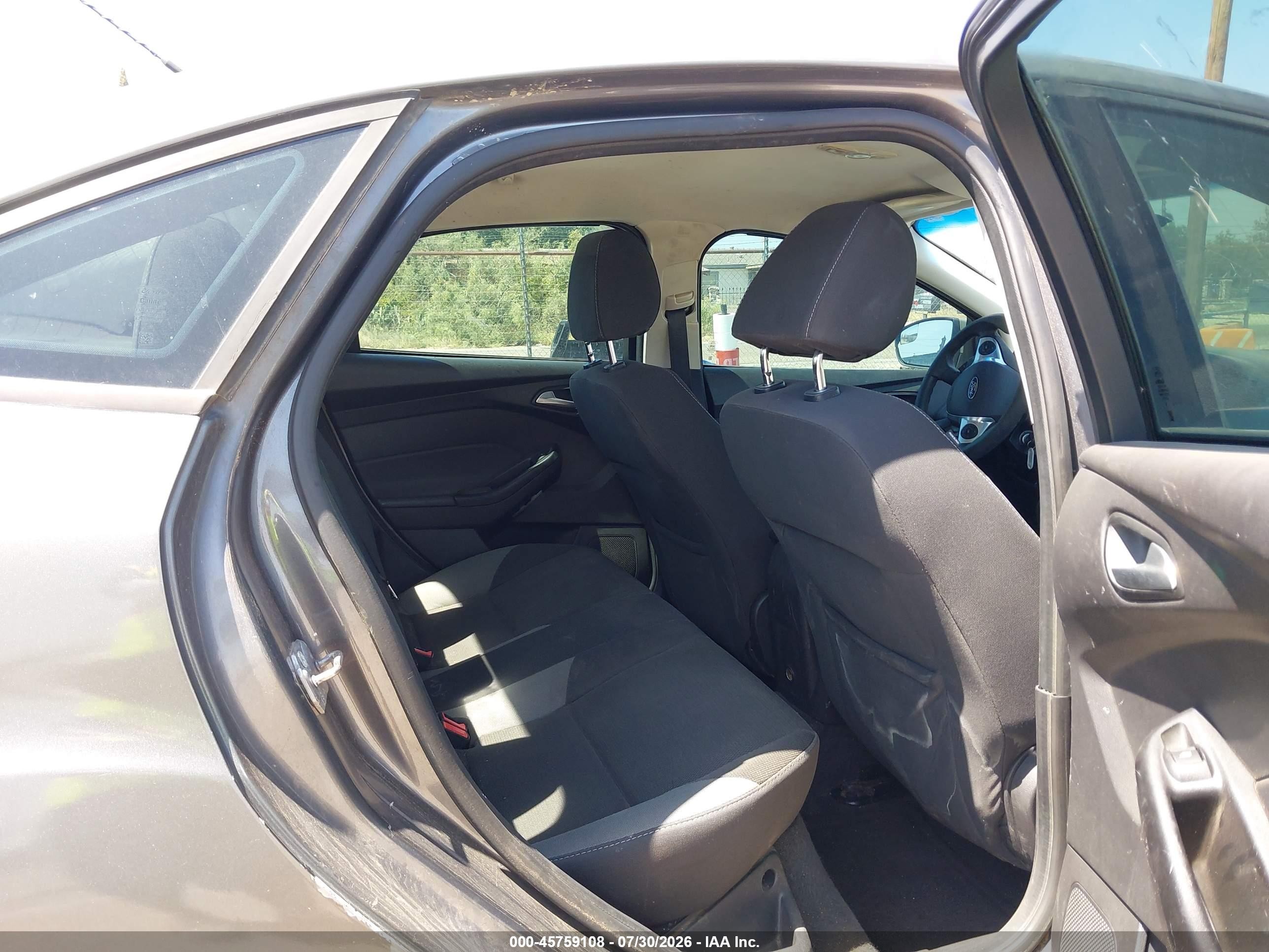 2013 Ford Focus Se Gray vin: 1FADP3F21DL190389