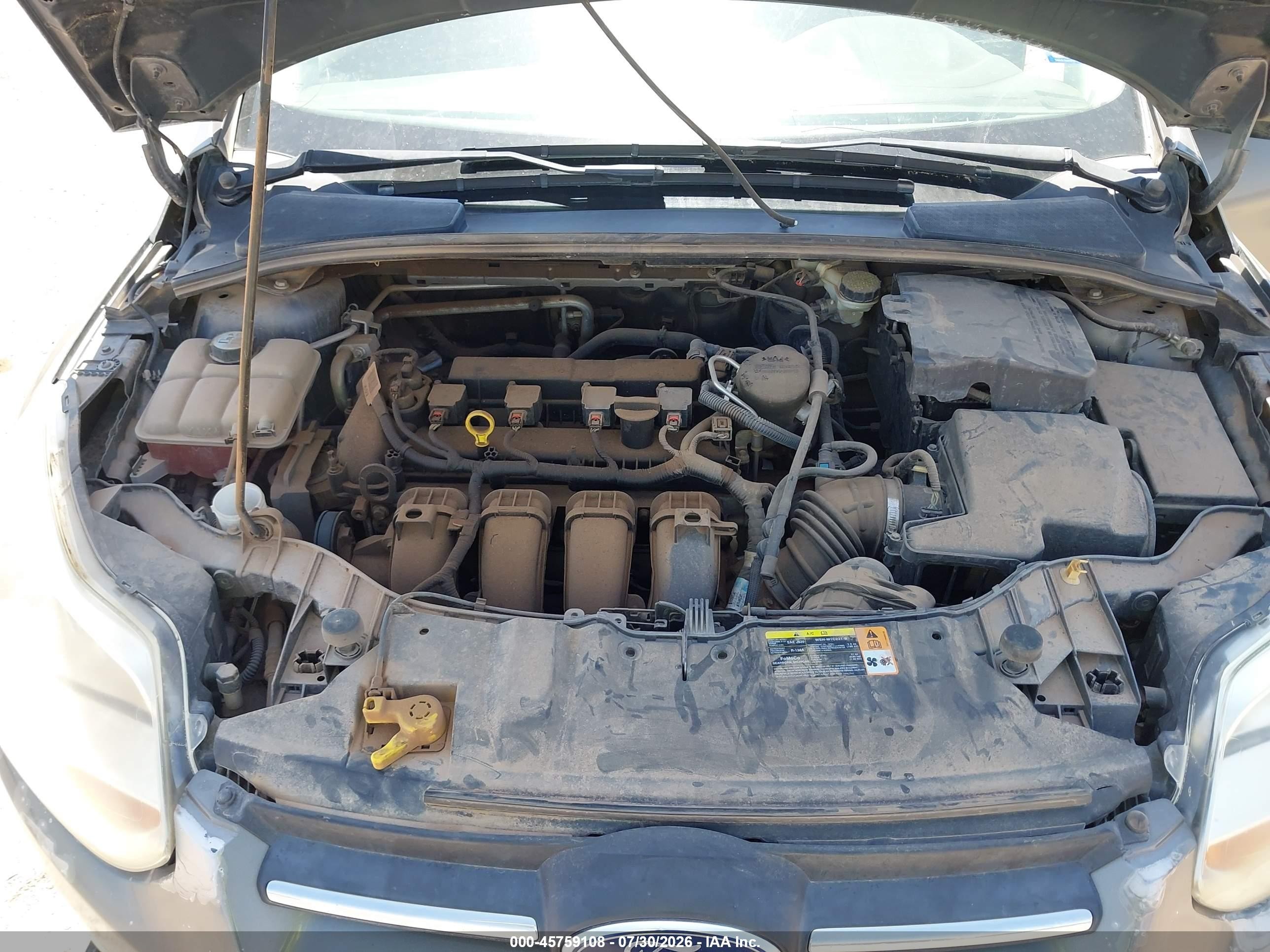 2013 Ford Focus Se Gray vin: 1FADP3F21DL190389