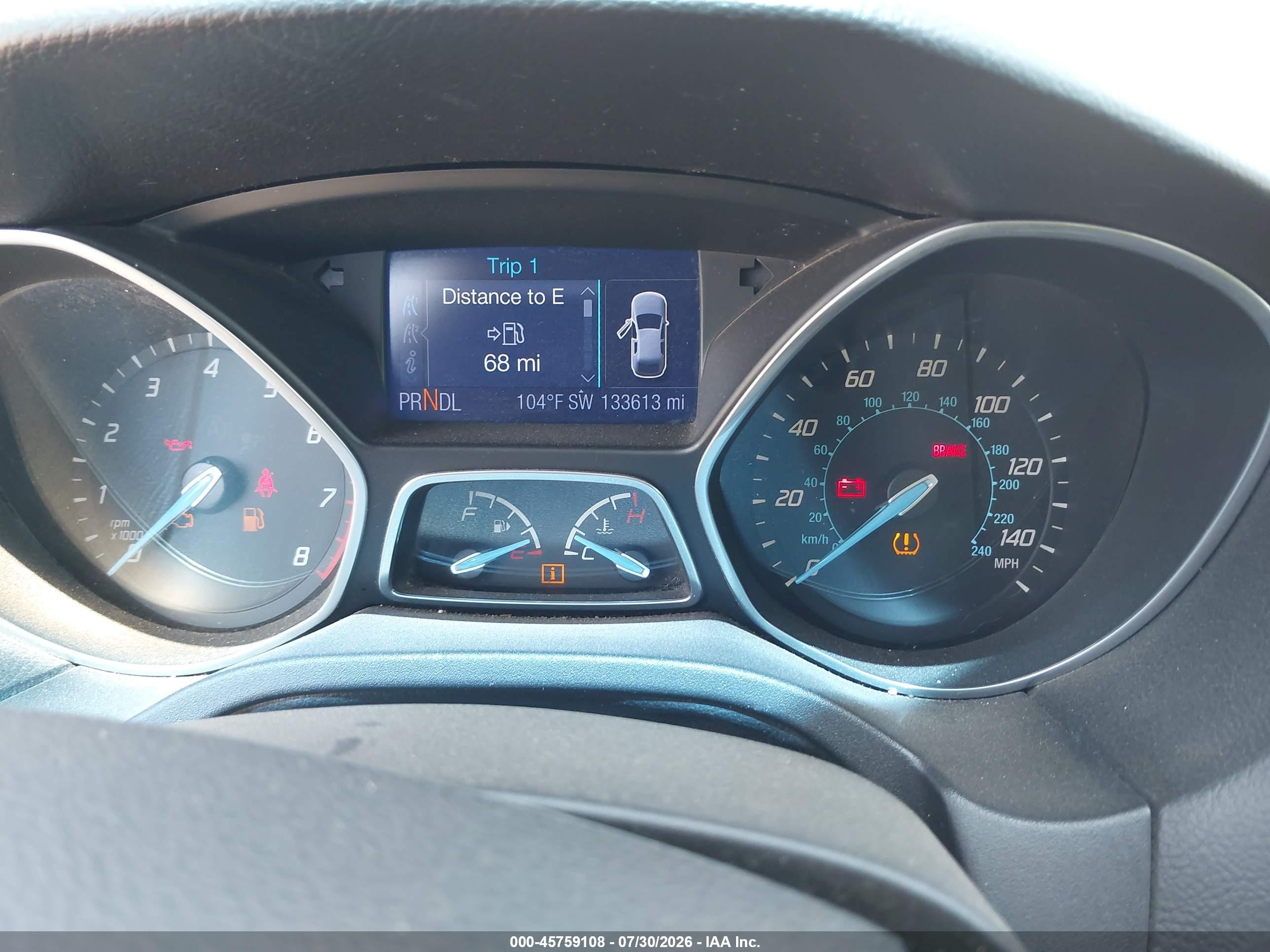 2013 Ford Focus Se Gray vin: 1FADP3F21DL190389