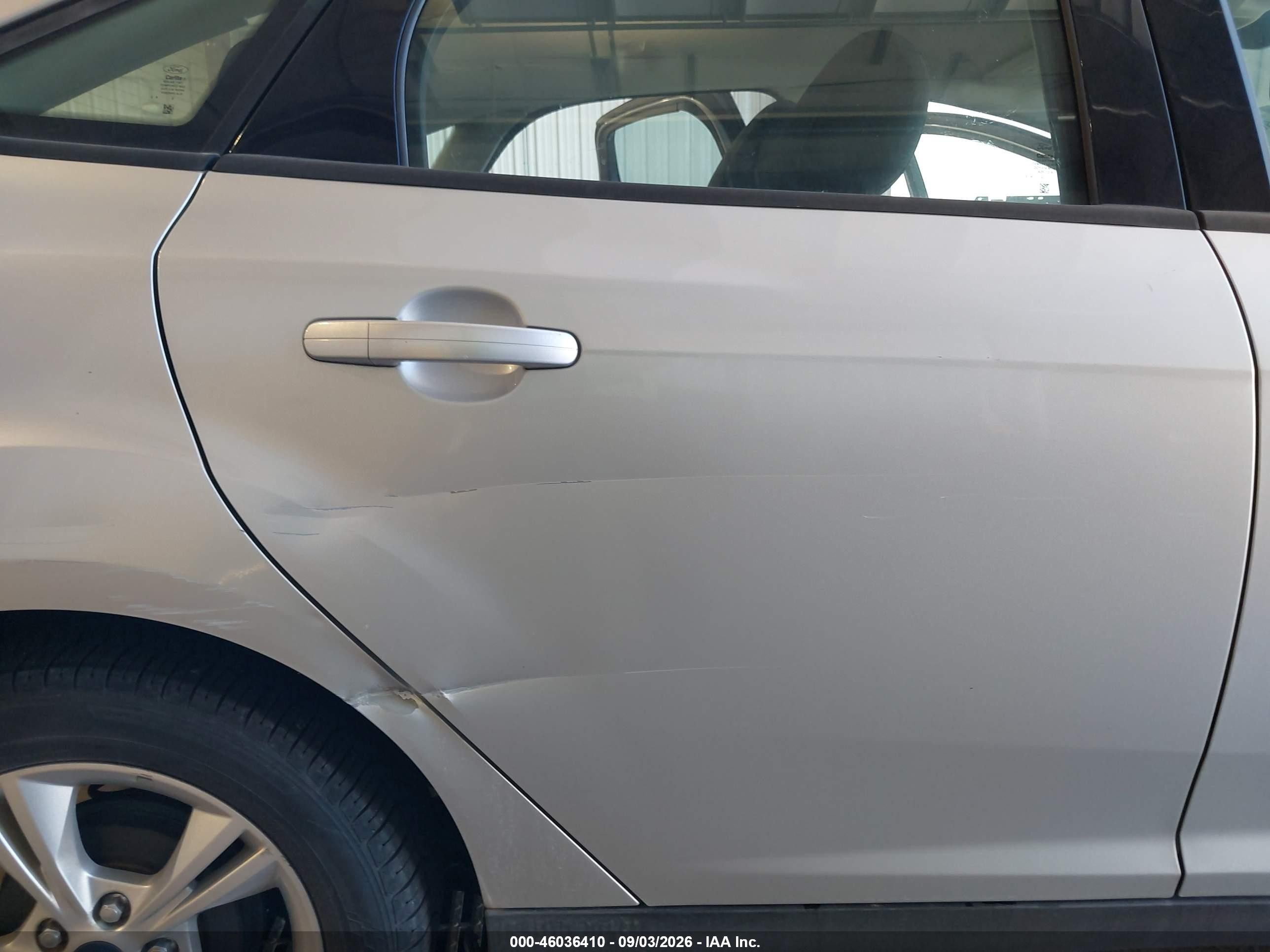 2013 Ford Focus Se Silver vin: 1FADP3F21DL190957