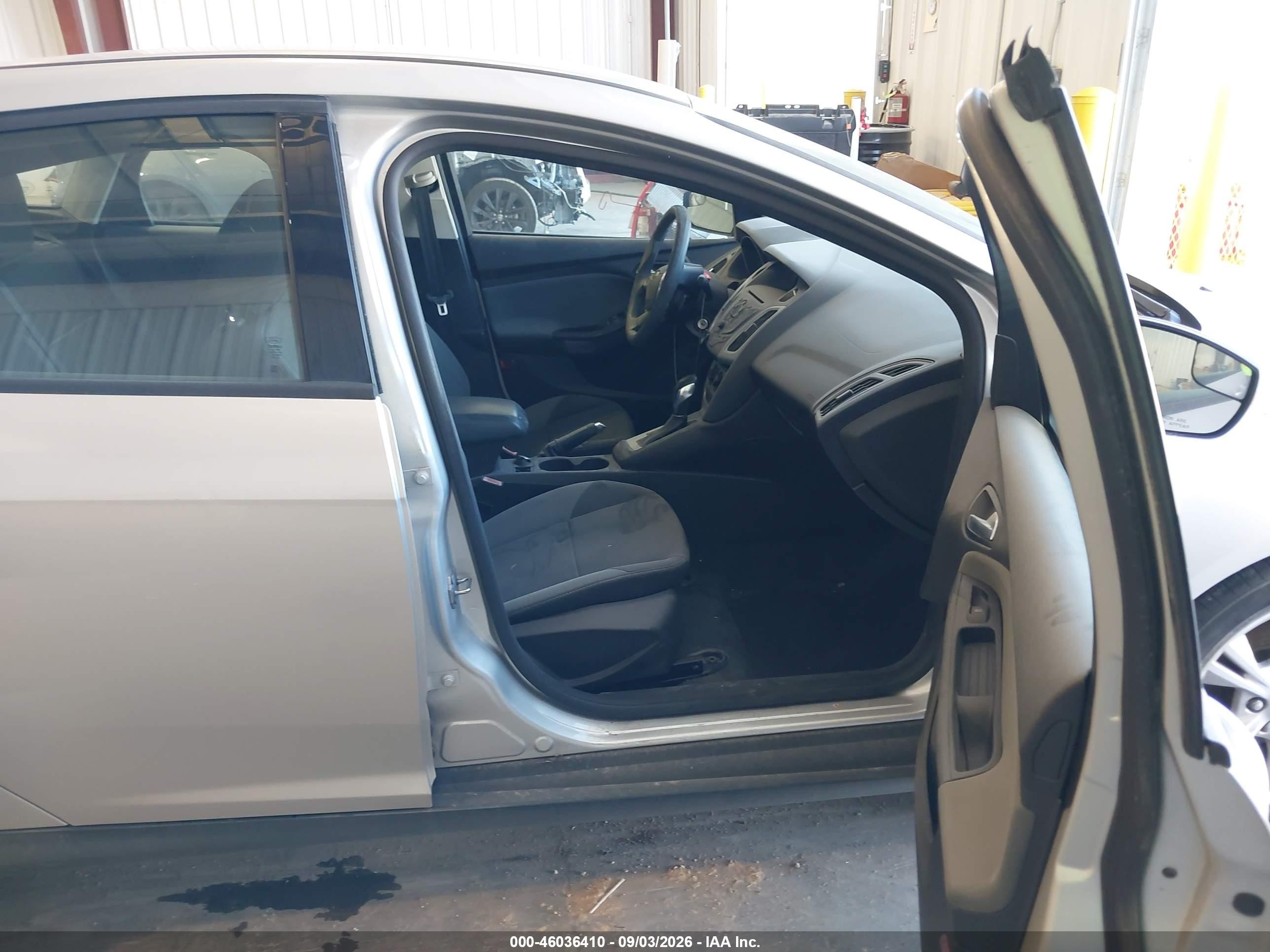 2013 Ford Focus Se Silver vin: 1FADP3F21DL190957