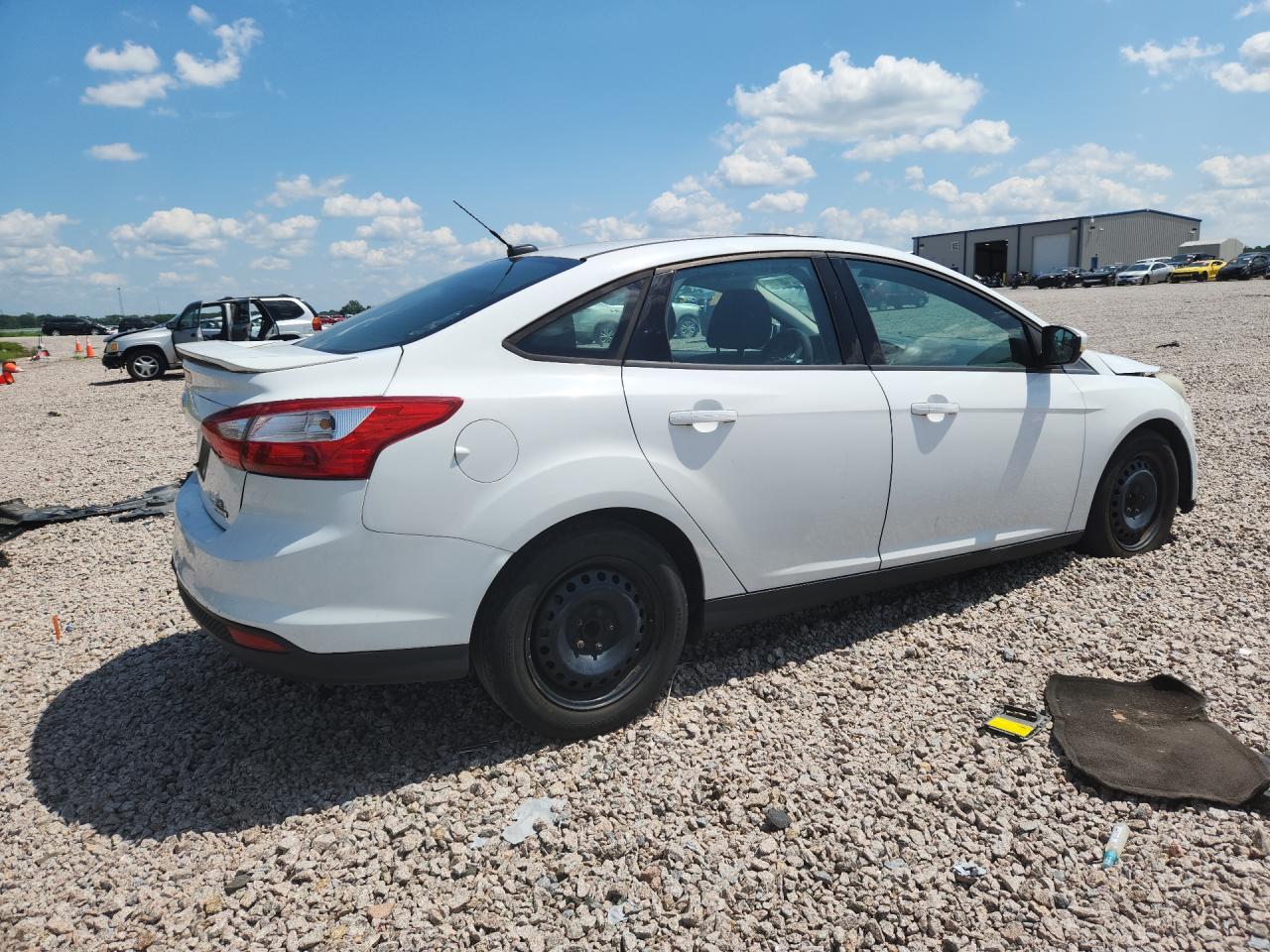 2013 Ford Focus Se Белый vin: 1FADP3F21DL225402
