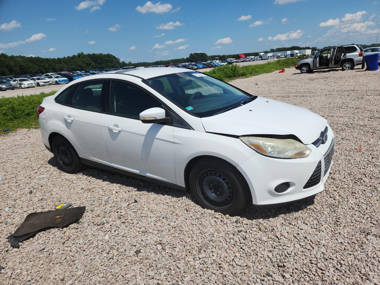 2013 Ford Focus Se Белый vin: 1FADP3F21DL225402