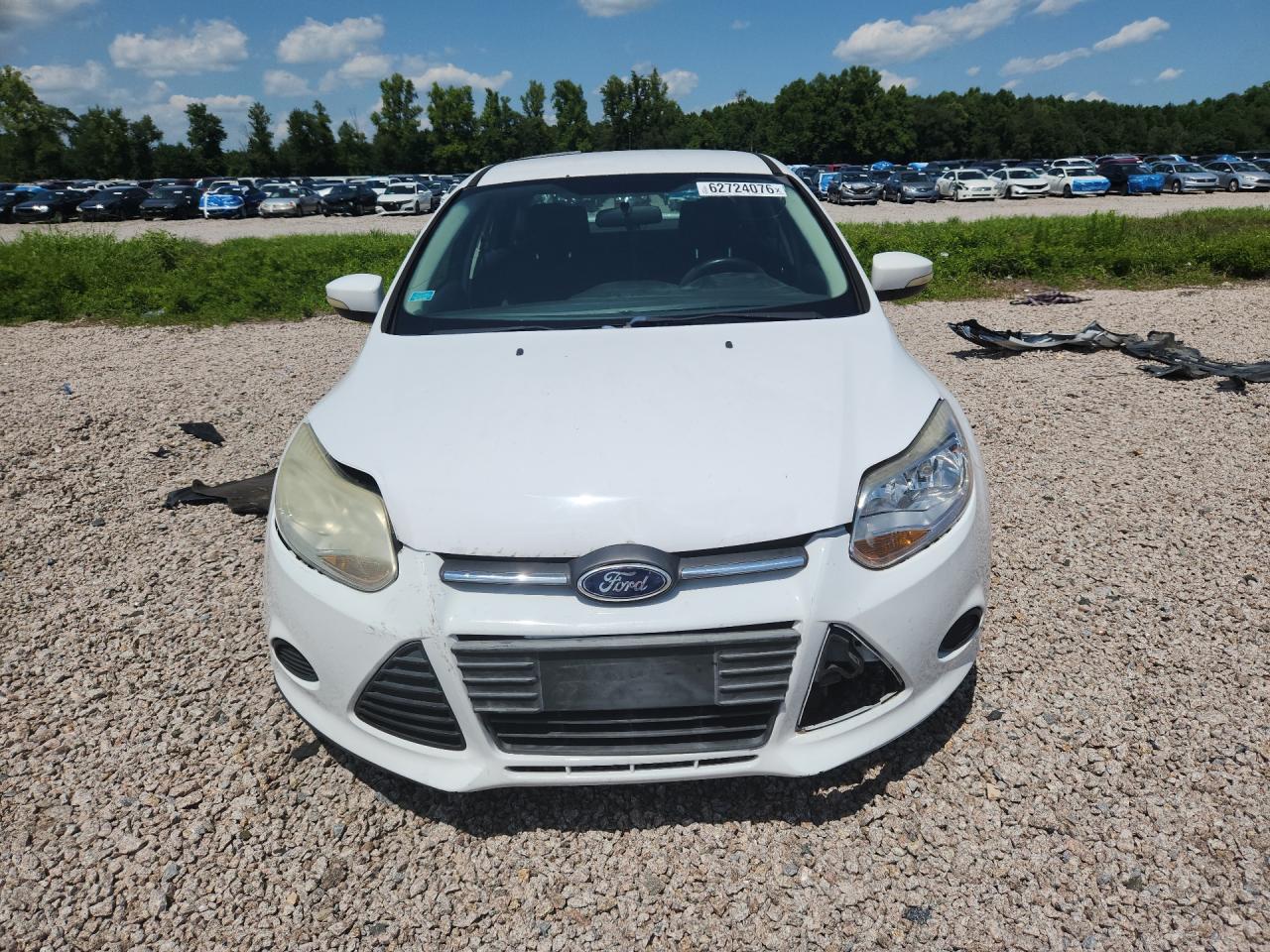 2013 Ford Focus Se Белый vin: 1FADP3F21DL225402