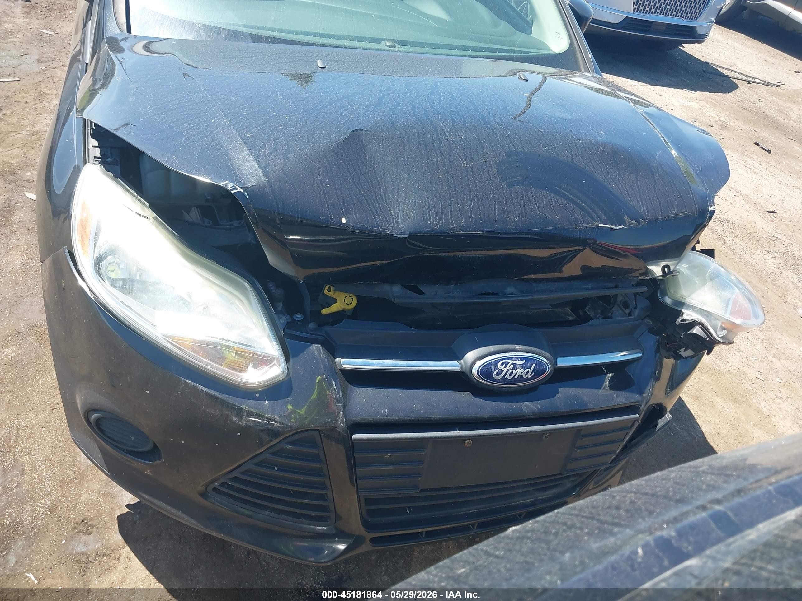 2013 Ford Focus Se Black vin: 1FADP3F21DL226601