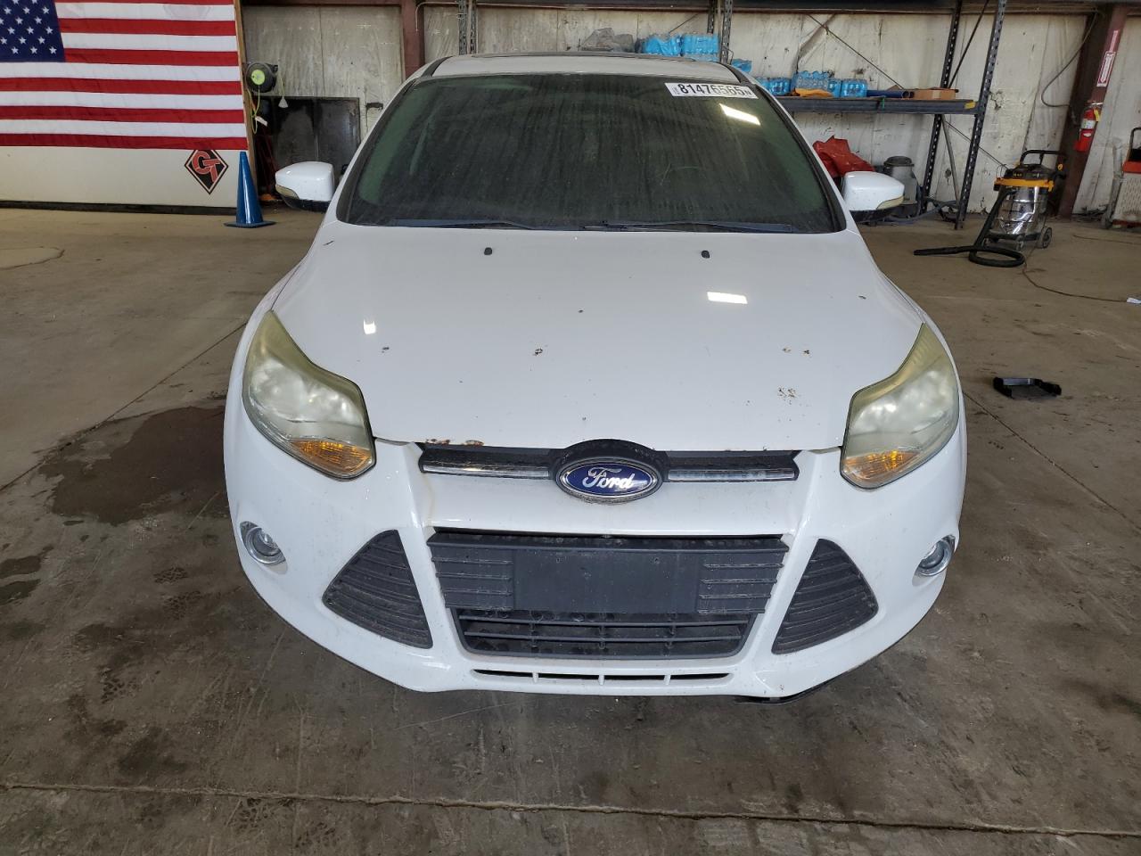 2013 Ford Focus Se White vin: 1FADP3F21DL245911