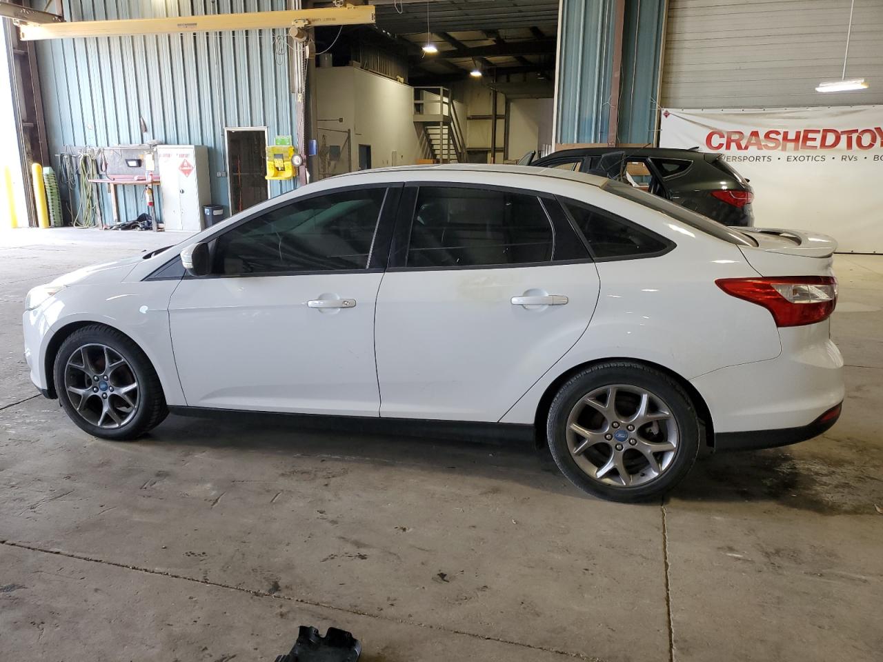 2013 Ford Focus Se White vin: 1FADP3F21DL245911