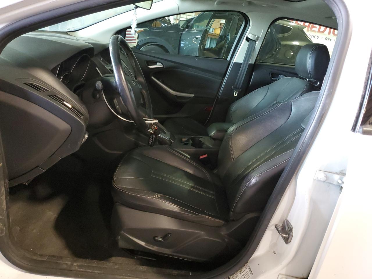 2013 Ford Focus Se White vin: 1FADP3F21DL245911