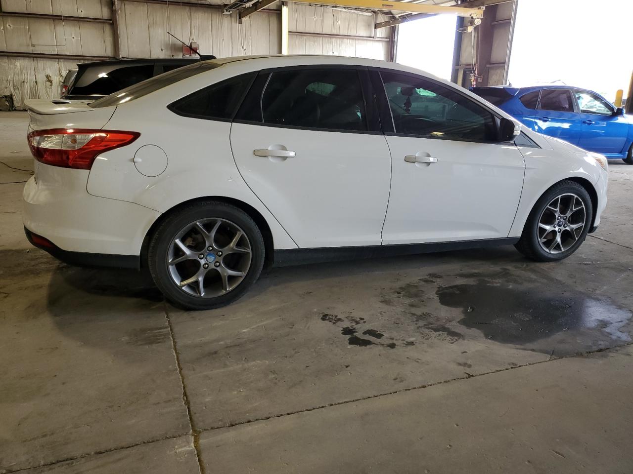 2013 Ford Focus Se White vin: 1FADP3F21DL245911