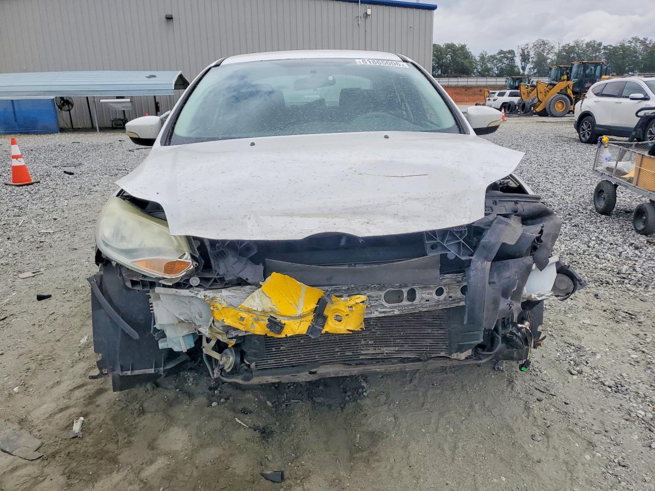 2013 Ford Focus Se White vin: 1FADP3F21DL247304