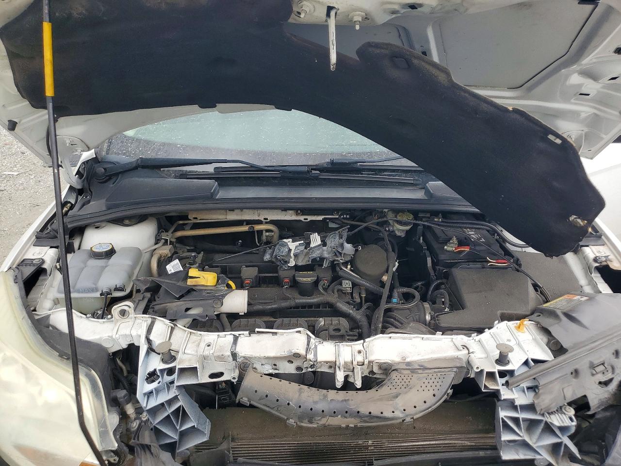 2013 Ford Focus Se White vin: 1FADP3F21DL247304