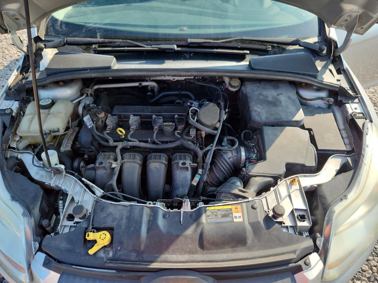 2013 Ford Focus Se Silver vin: 1FADP3F21DL270291