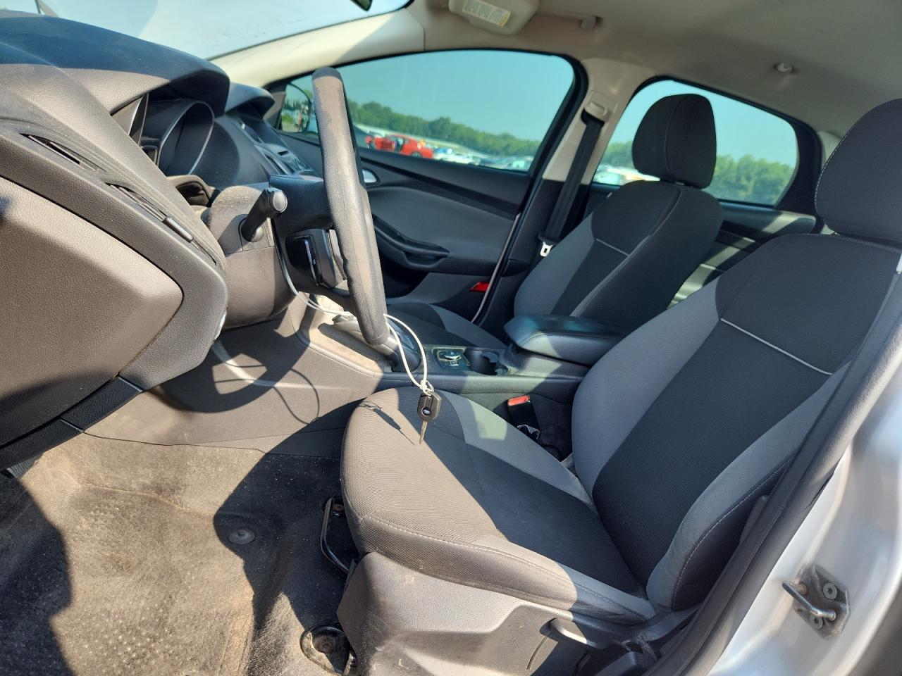 2013 Ford Focus Se Silver vin: 1FADP3F21DL270291