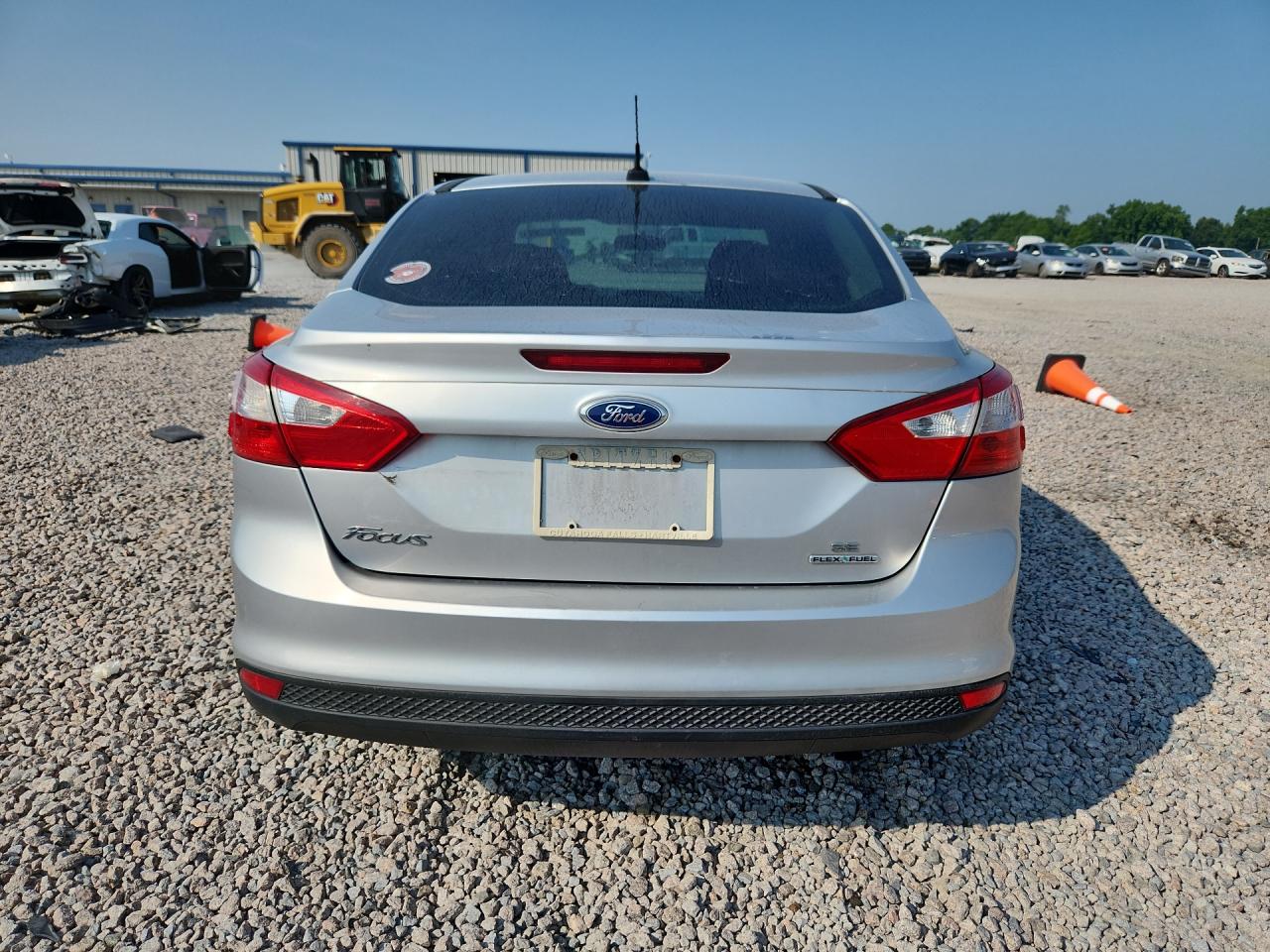 2013 Ford Focus Se Silver vin: 1FADP3F21DL270291