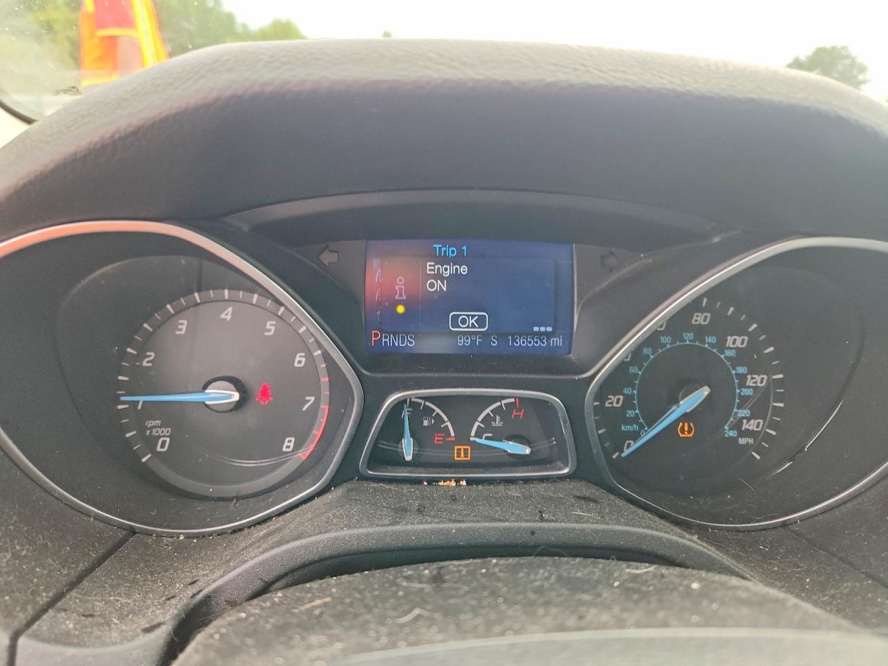2013 Ford Focus Se Gray vin: 1FADP3F21DL272218
