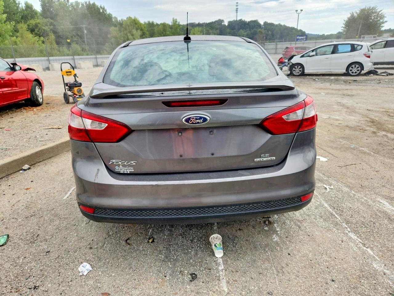 2013 Ford Focus Se Gray vin: 1FADP3F21DL272218