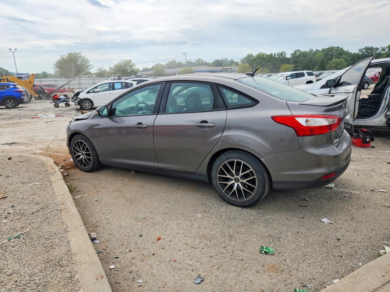 2013 Ford Focus Se Gray vin: 1FADP3F21DL272218