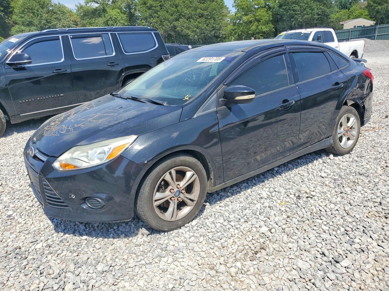 2013 Ford Focus Se Black vin: 1FADP3F21DL279508