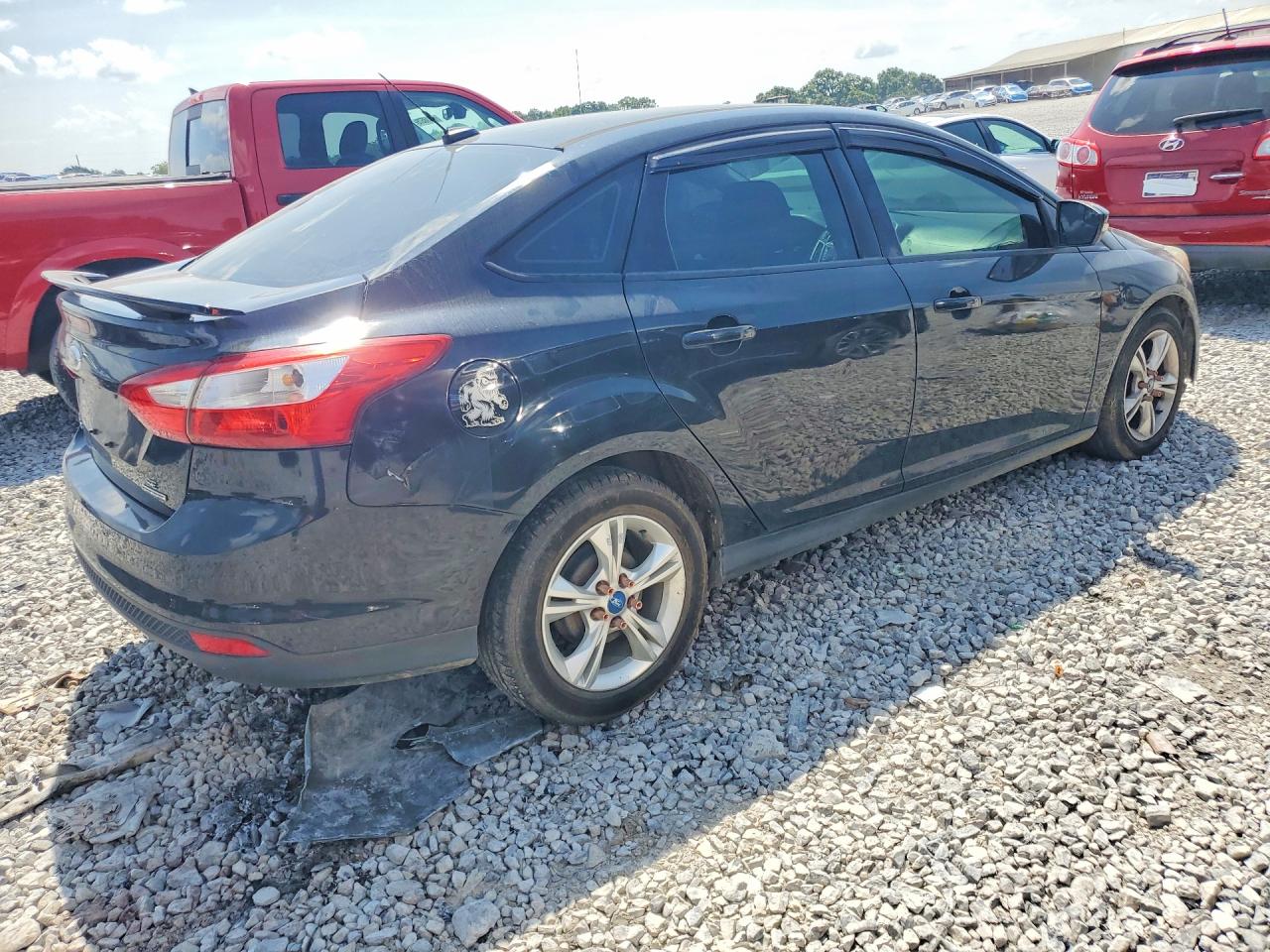 2013 Ford Focus Se Black vin: 1FADP3F21DL279508