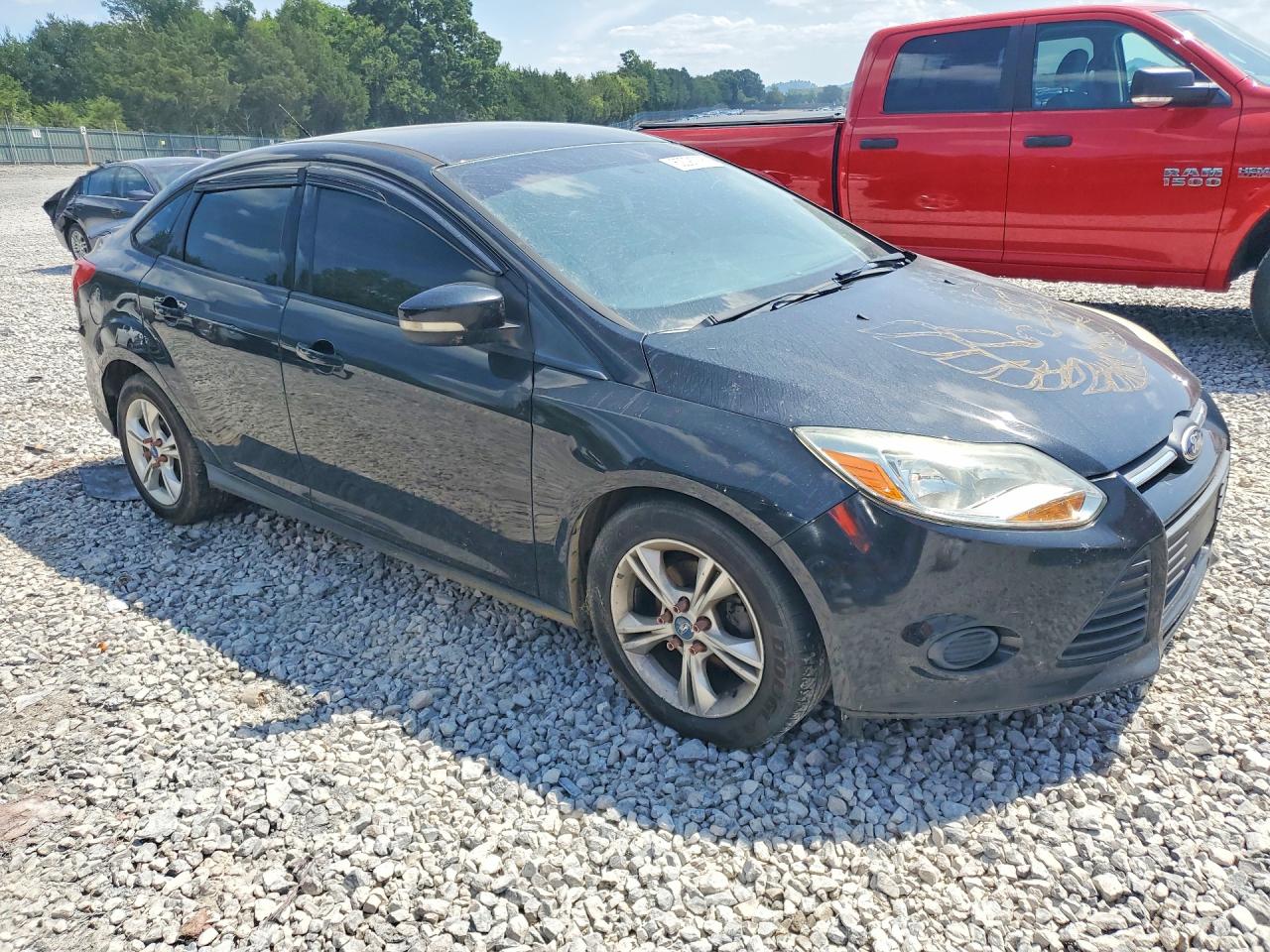 2013 Ford Focus Se Black vin: 1FADP3F21DL279508