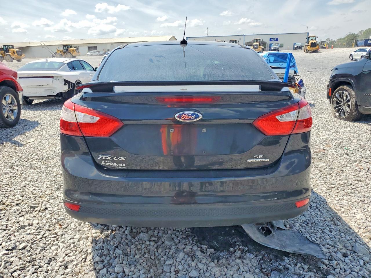 2013 Ford Focus Se Black vin: 1FADP3F21DL279508