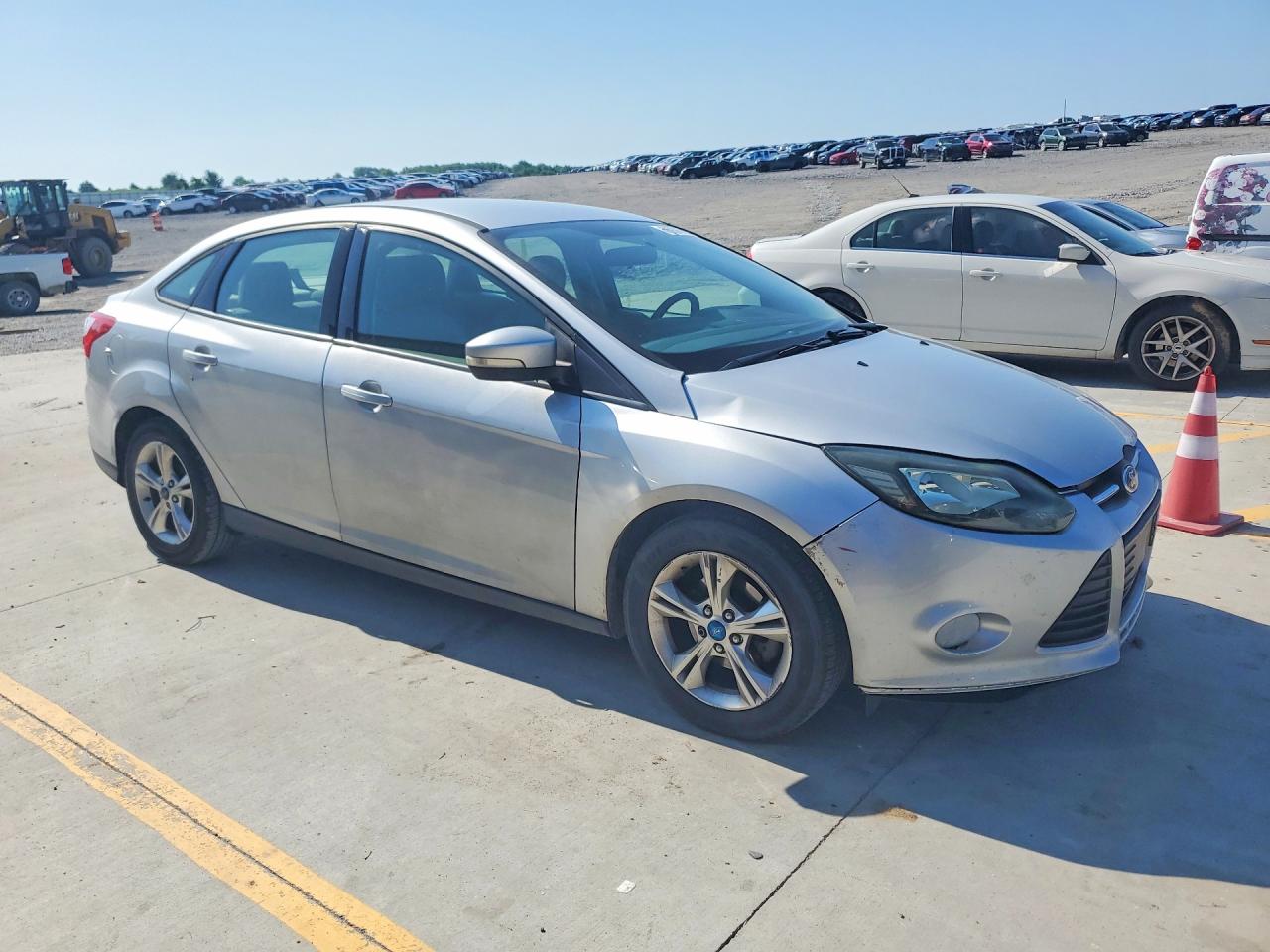 2013 Ford Focus Silver vin: 1FADP3F21DL283459